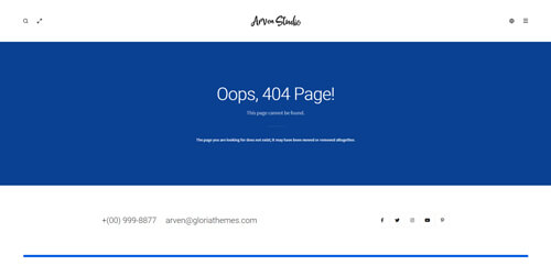404 Page