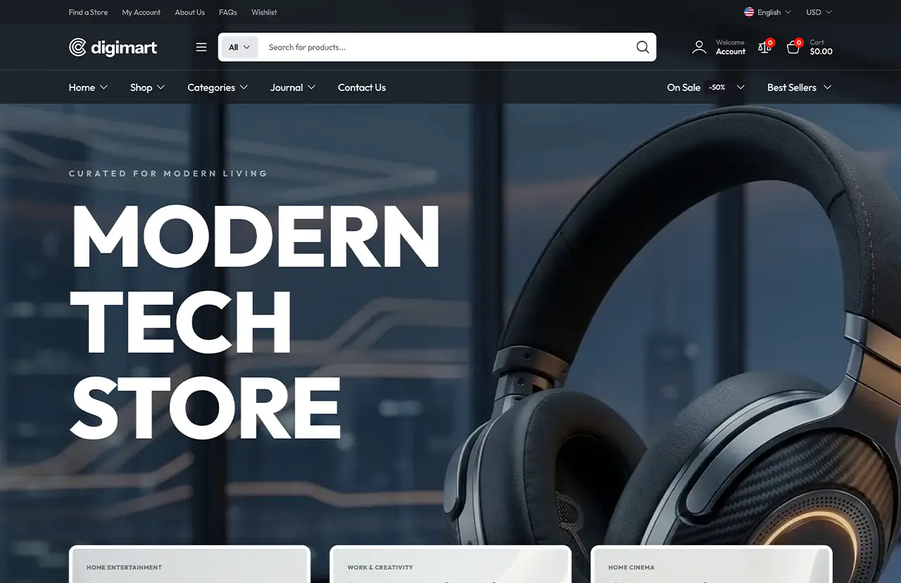 Header & Footer Builder