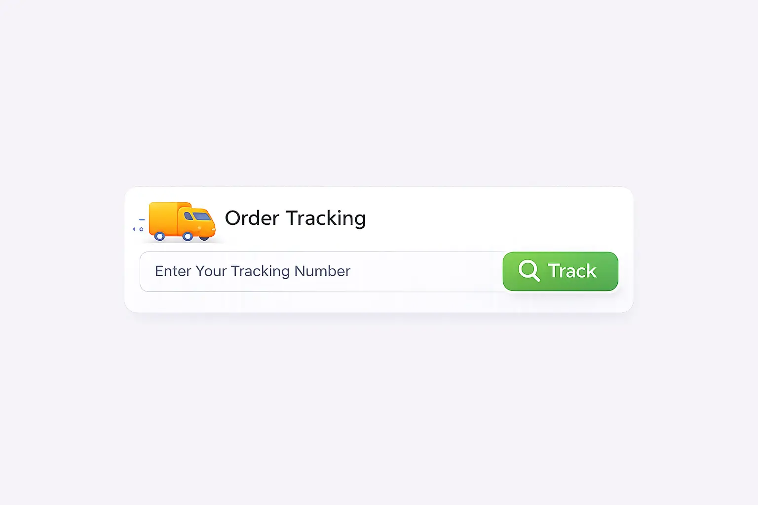 Order Tracking