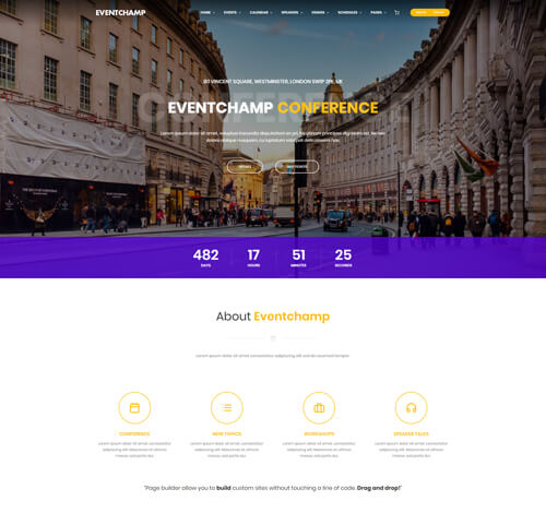 Eventchamp WordPress Theme – Business Event