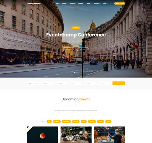 Eventchamp WordPress Theme – Multiple v3