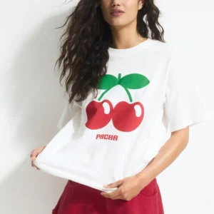 Cherry Graphic Relaxed T-Shirt
