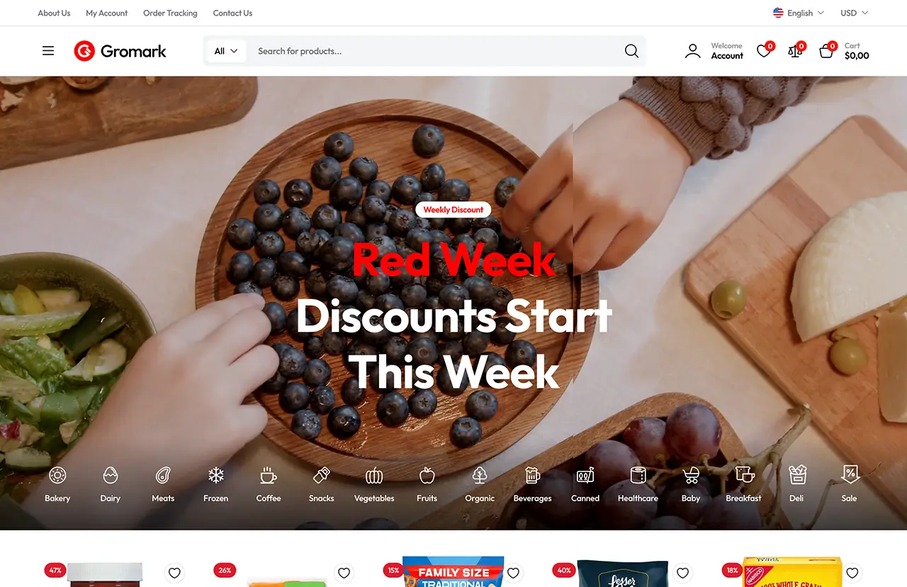 Header & Footer Builder