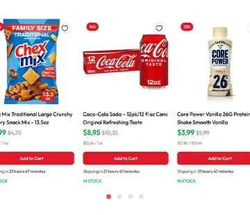 Product Carousels