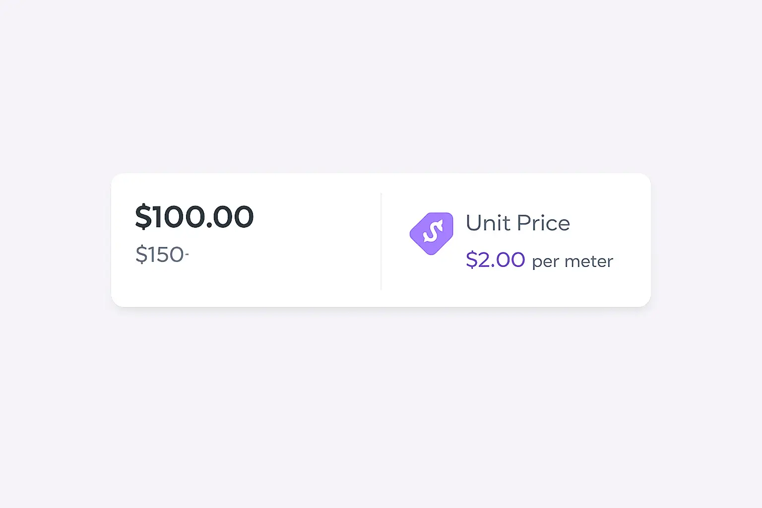 Unit Prices