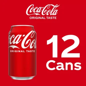 Coca-Cola Soda – 12pk/12 fl oz Cans Original Refreshing Taste