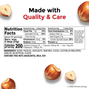 Nutella Chocolate Hazelnut Spread – 13oz Creamy Spread