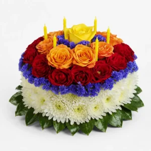 Golden Birthday Bloom Arrangement