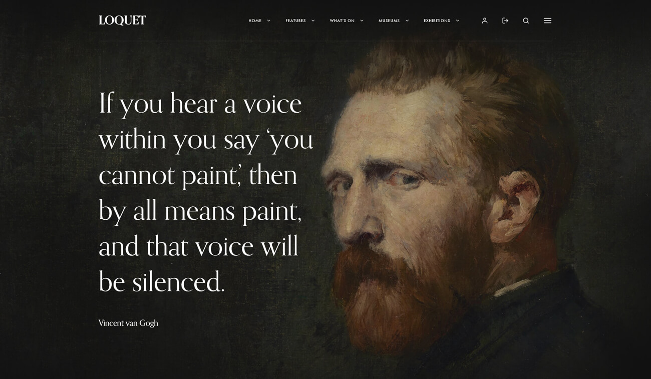 WordPress history theme