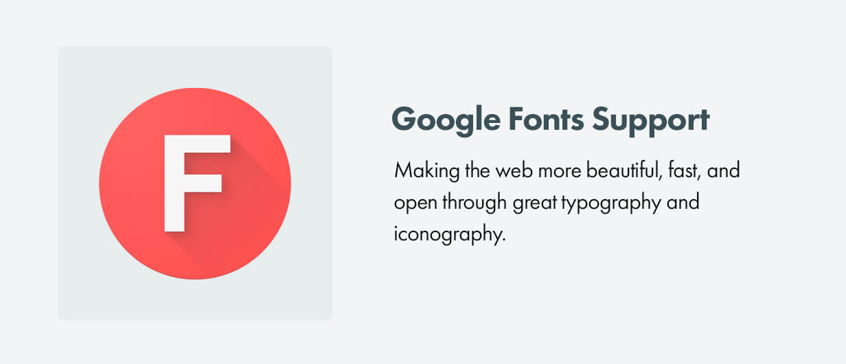 Google Fonts support