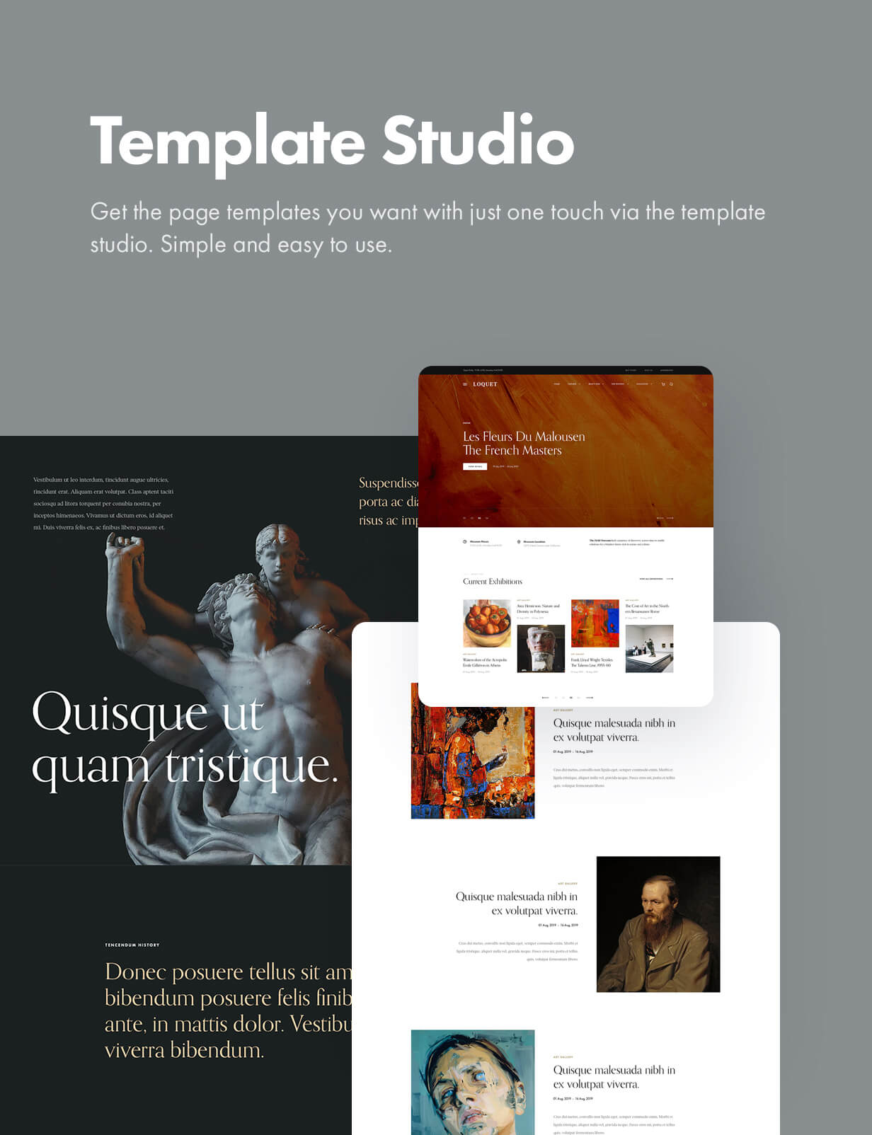 Template studio