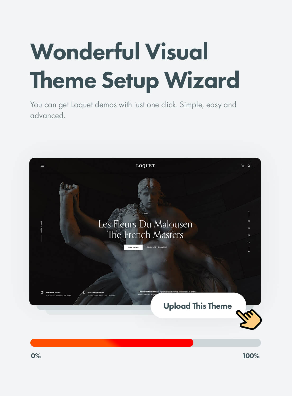 Loquet – Museum & History WordPress Theme