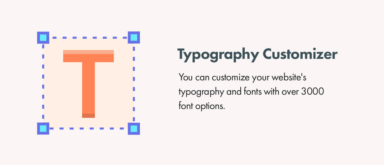 Typography customizer