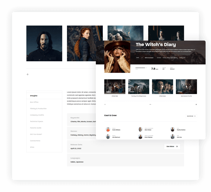 Meta Fields & Film Database System