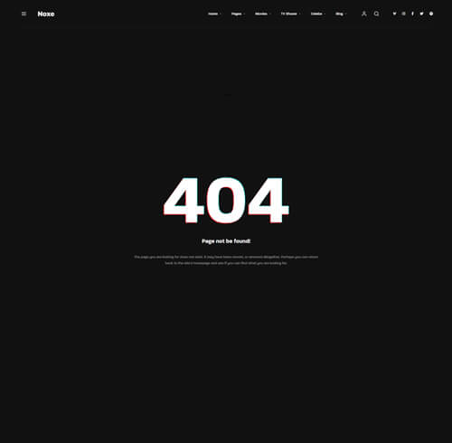 404 Page