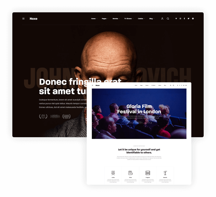Drag and drop page builder