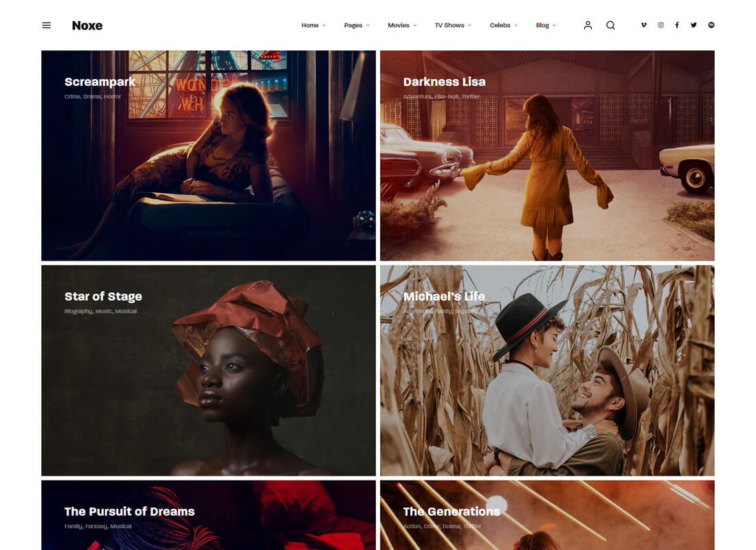 Movie & TV Show Listing