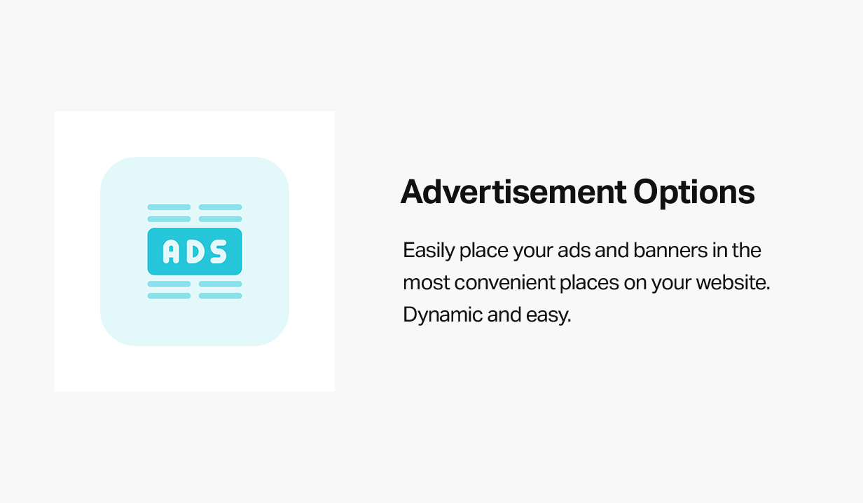 Ads Support