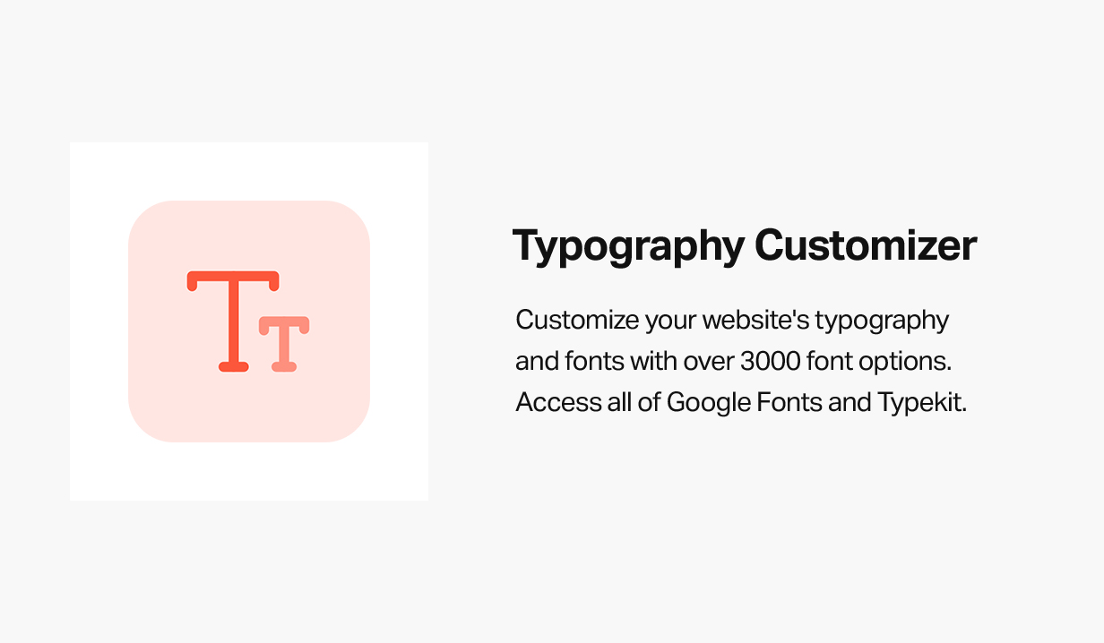 Typography Options