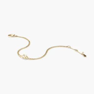 Round Lab Grown Sapphire Bracelet