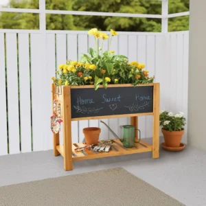 Expert Gardener Small Raised Bed for Veggies, Herbs & Flowers