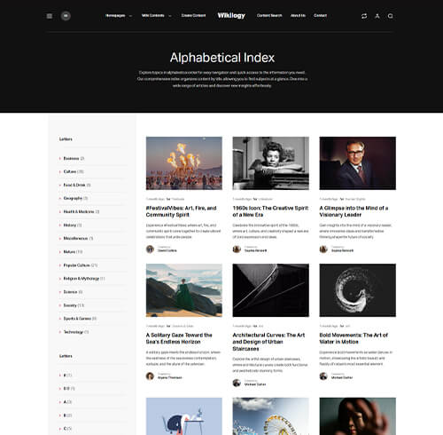 Alphabetical Index 06