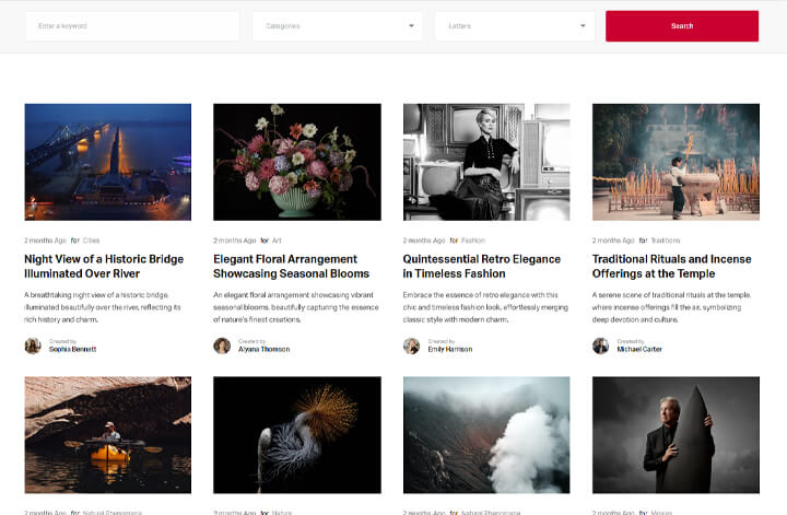 Advanced Content Search System