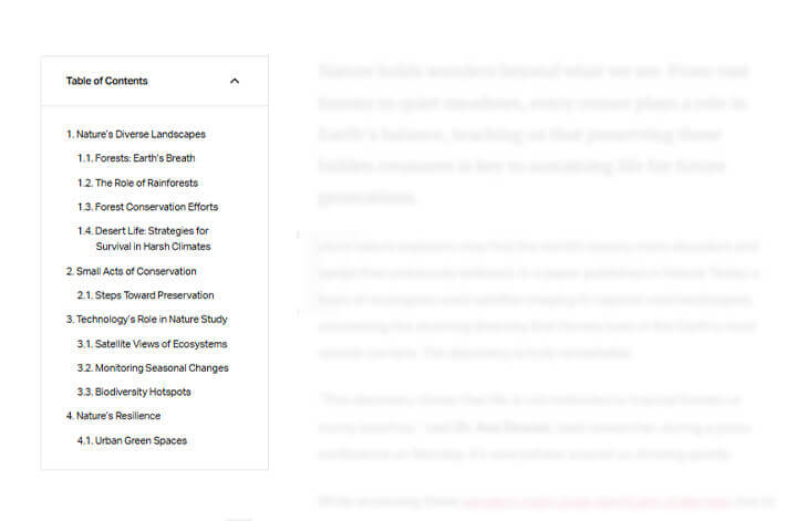 Advanced Content Search System
